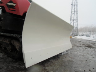 ハンマーナイフモア除雪ブレード