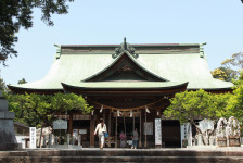 見付のお天神様と親しまれている矢奈比賣神社