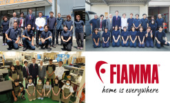 サイドオーニングメーカー FIAMMA社の社長が来社されました！