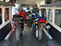 ハイエースに大型バイク2台積載！【バイクのふるさと浜松2025】